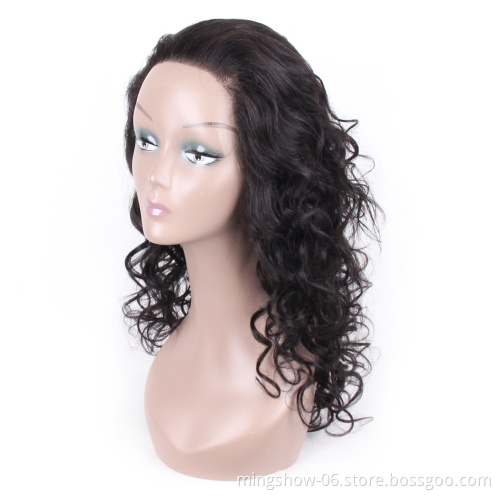 Curly Lace Frontal Wigs Pre`Plucked With Baby Hair Glueless Short Lace Front Human Hair Bob Wigs Brazilian Remy Hair Wig